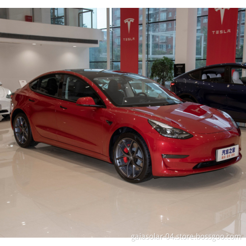 Auto a tutto traveni per veicoli energetici EV auto per adulti Tesla Model 3 Auto per veicoli elettrici in vendita realizzati in Cina Voiture Sports Car